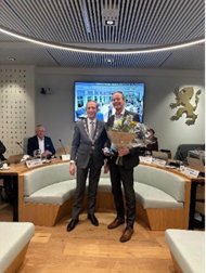 Afscheid raadslid Arjan Dekker