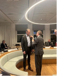 Benoeming Lid in de Orde van Oranje-Nassau Arjan Dekker