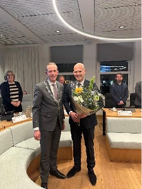 Benoeming raadslid Maarten Jan van der Ende